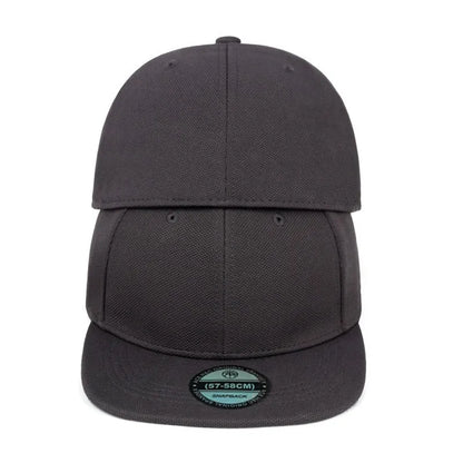 Adult Back Closed Baseball Cap for Small Head Lady Man Blank Hiphop Snapback Hat Fitted Flat Caps 58cm to 60cm