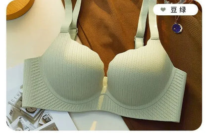 2026 New Push Up Bra for Small Chest  Ultra Thick 6CM Padded No Steel Ring Comfortable & Sexy Lift Lingerie for Flat Chest Women