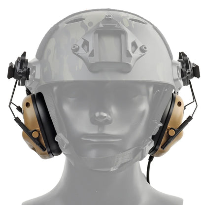 Tactical Helmet Headset Non-picking Noise-Cancelling Headset For Gen5 Helmet Headset Baofeng Radio PTT Adapter Mobile Earphone