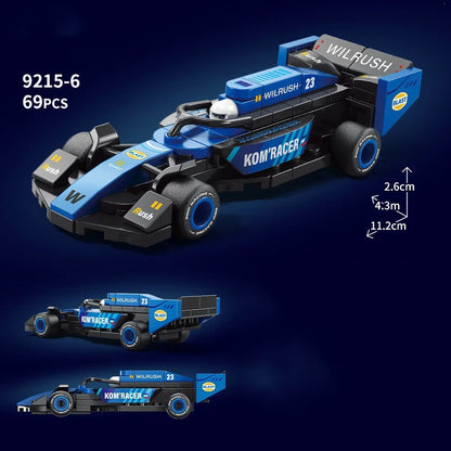 MOC Racerbil Byggklossar – LEGO-kompatibel ABS Rally Supersportbil 12 Modeller CE EN71 Jul Present 14+ år 2026