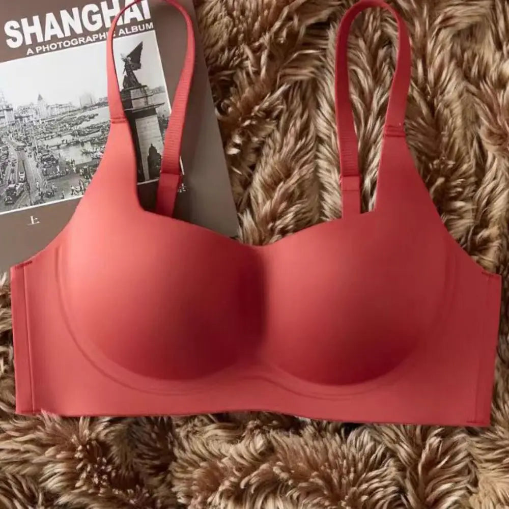 Fashion Shockproof Seamless Bra Anti-sagging Underwear Bralette for Women Intimates Push Up Bra Girl