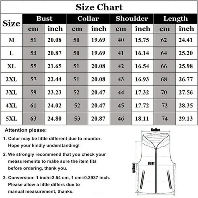 Custom Logo Vest Jacket, Warm Sleeveless Winter Coat with Stand Collar, Windproof Quilted Waistcoat for Autumn Casual Outd