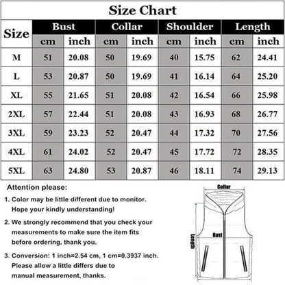 Custom Logo Vest Jacket, Warm Sleeveless Winter Coat with Stand Collar, Windproof Quilted Waistcoat for Autumn Casual Outd