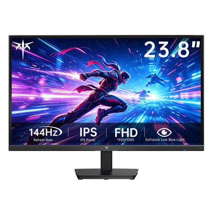Hot KTC H24B9S-2 144Hz Gaming Monitor, 23.8' FHD IPS Display, 178° Wide Viewing Angle, 113% SRGB, 16.7M Colors, Low Blue Light, 280 cd/m², HDMI & VGA, VESA 75x75mm Mount, Smooth Gaming & Daily Productivity