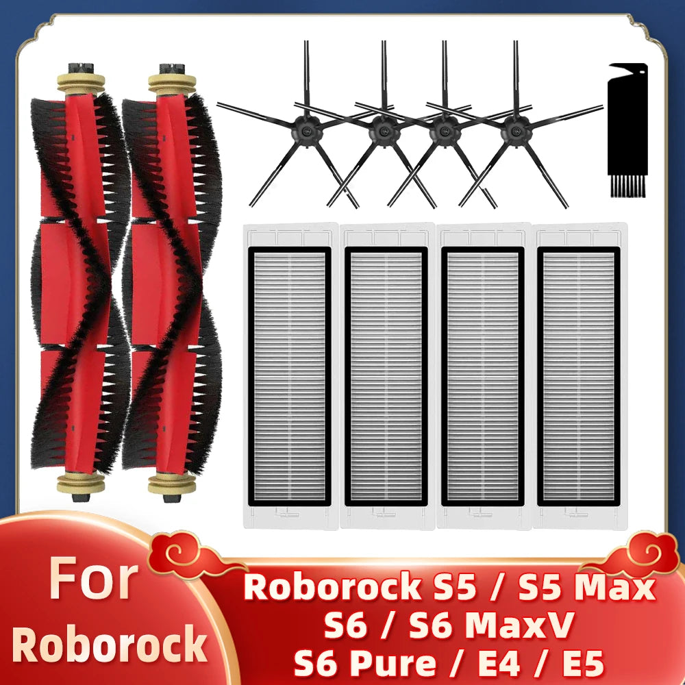 Reservdelar till Xiaomi Mi Robot & Roborock – Börstar, Filter & Set