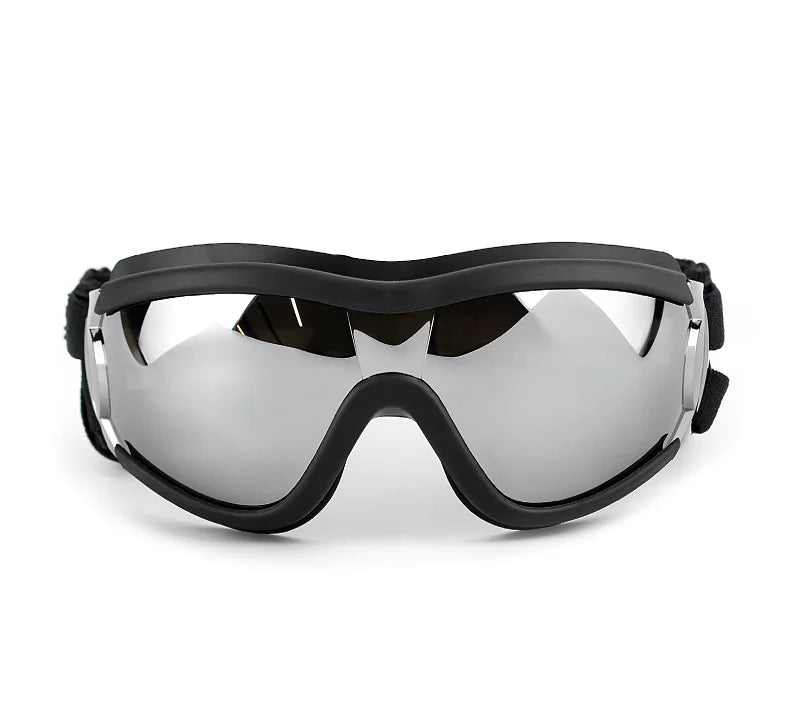 Transparent Color Pet Dog Goggles Waterproof Windproof Sunscreen UV Resistant Large Dog Glasses