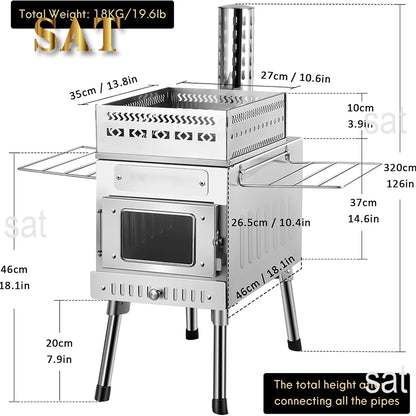Portable Sauna Tent Three Layer Waterproof  Winter Waterproof Camping Outdoor Winter Steam Tents