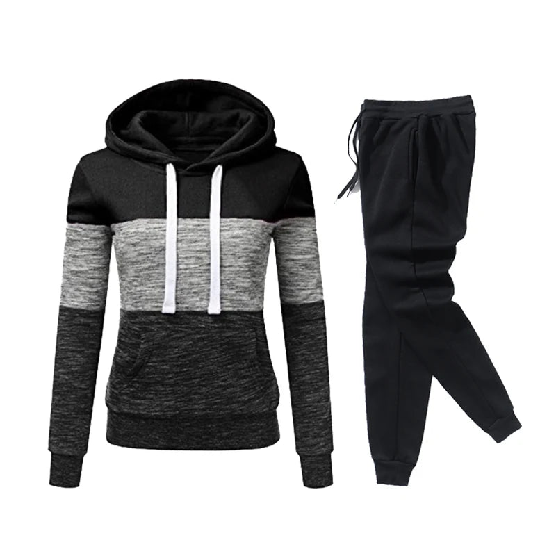 Hot Sales Daily Women's Tracksuit Hoodies Long Sleeves Casual Single Piece Sweatshirts Sweatpants Comfort Outdoor Jogging Sports