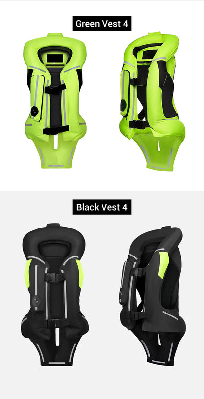 Motorcycle Jacket Motorcycle Air Bag Vest Reflective Motocross Racing Airbag Vest Moto Riding CE Protector Motorcycle Equipment