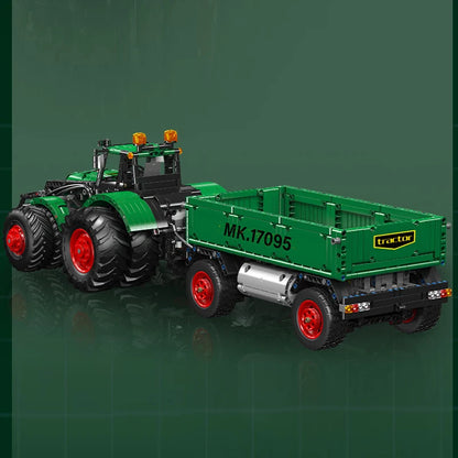 Mould King 17095 RC Multifunktionell Traktor Byggklossmodell