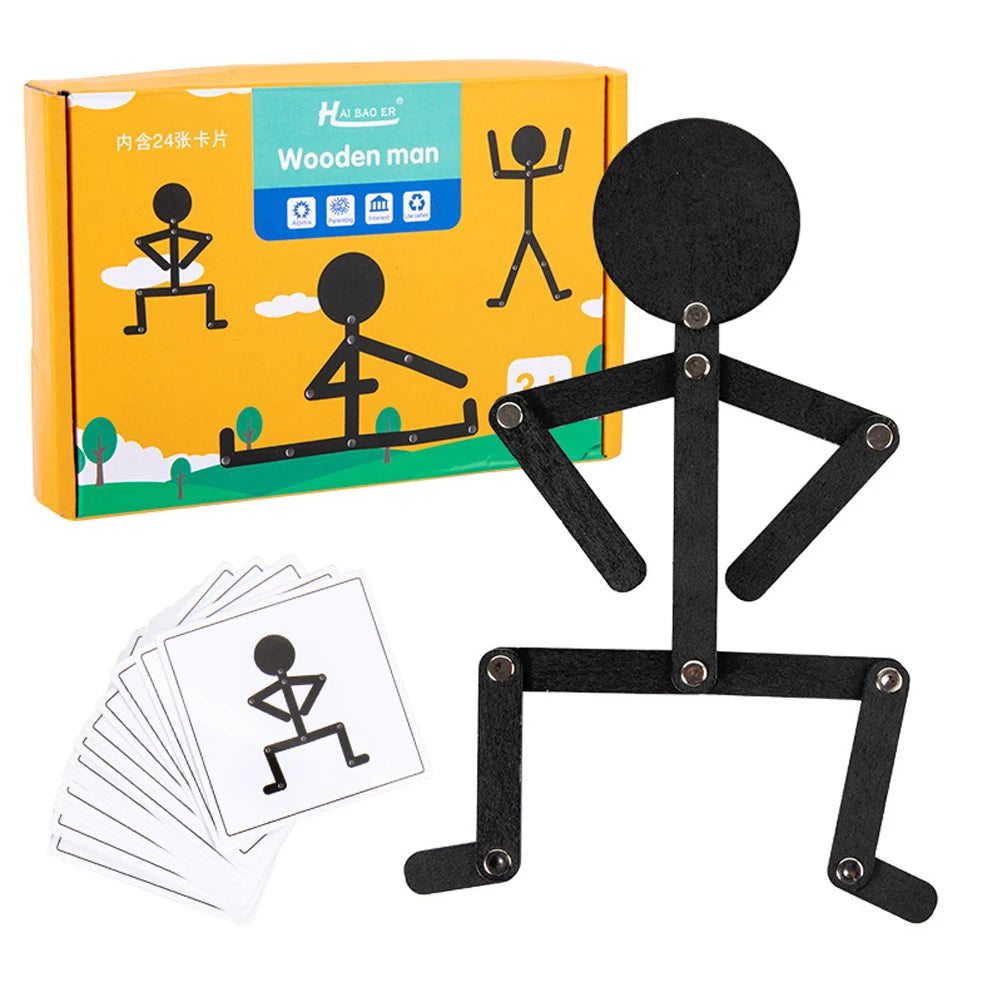 Montessori Material DIY Pussel Leksaker Brädor Pedagogiskt Spel Tidigt Lärande Leksak