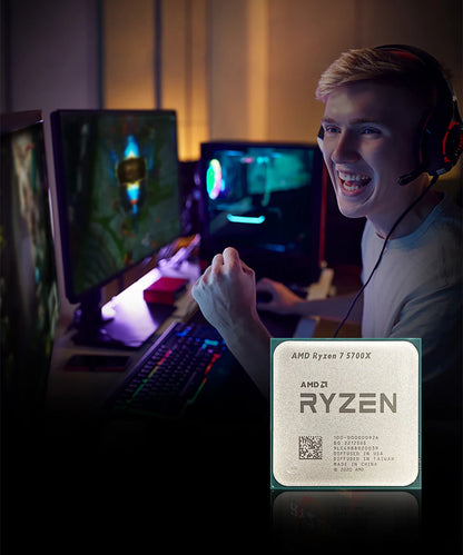 AMD Ryzen 7 5700X 8-Core 16-Thread CPU 4.6GHz AM4 R7 5700X - Without Cooler