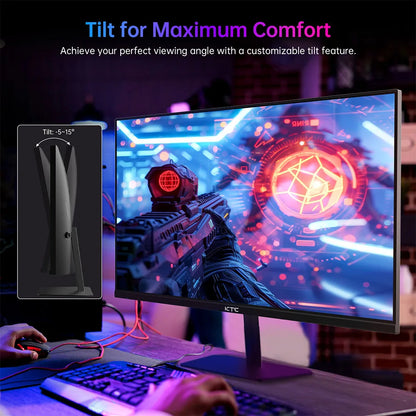 KTC H24F8 Gaming Monitor 23,8" – Fast IPS 180Hz 1ms HDR10 FreeSync 99% sRGB VESA EU-lager