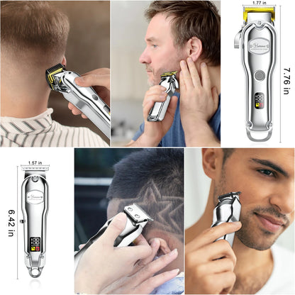 Multitrimmer för hår och skägg med USB-C-laddning