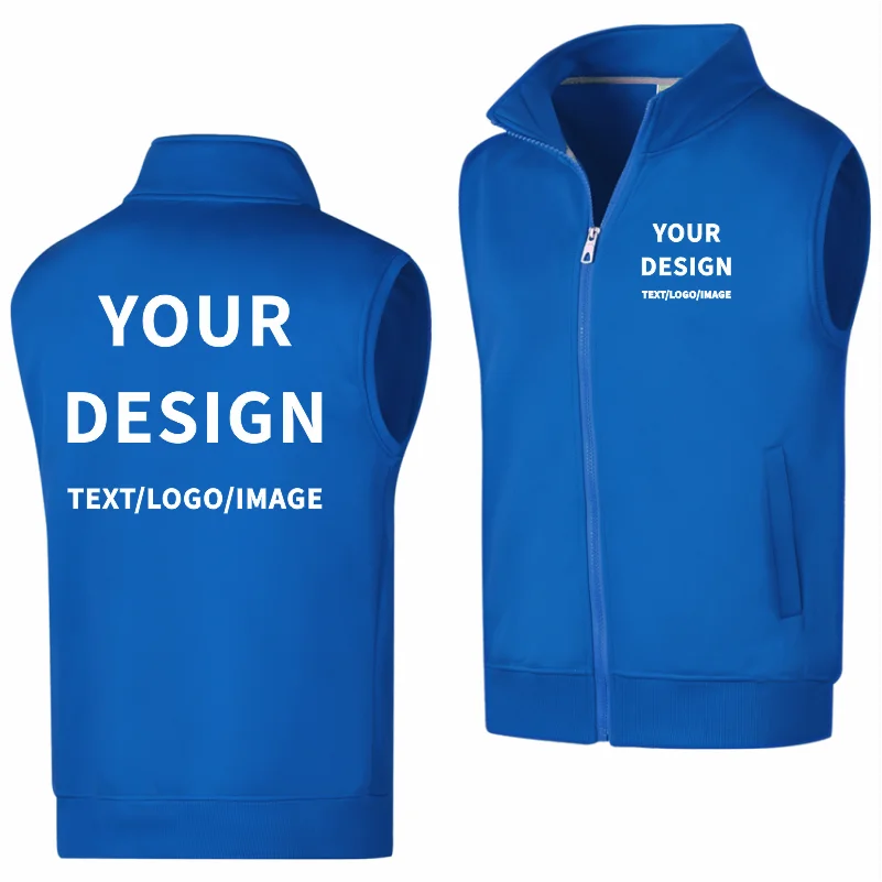 Vinterväst Fleece Eget Tryck & Brodyr – Dragkedja | Reklamkläder & Profilprodukter
