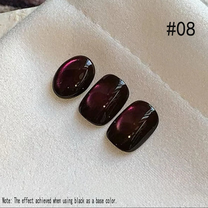MIANEL Orion Nebula Cat Eye Gel Nail Polish Sparkling Crystal Shimmer Blue Purple Gold 2026 Spring/Summer Unique Special