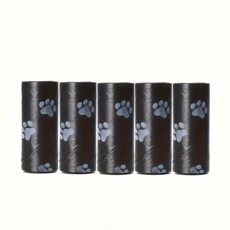 150/10 Rolls Pet Garbage Bag, Thickened, Convenient Use, Polypropylene, for Animal Waste, Cat, Dog Cleaning Supplies