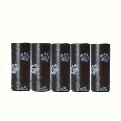 150/10 Rolls Pet Garbage Bag, Thickened, Convenient Use, Polypropylene, for Animal Waste, Cat, Dog Cleaning Supplies