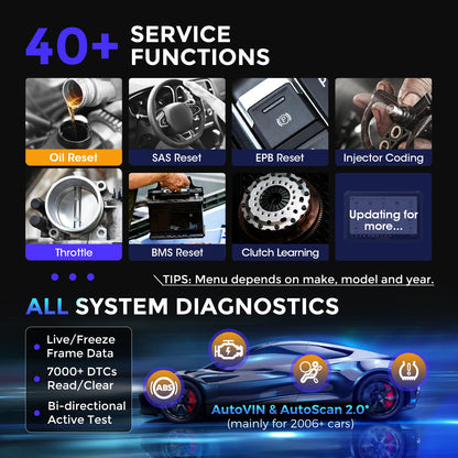 OTOFIX D1 Max2 OBD2-diagnostikverktyg med ECU-kodning