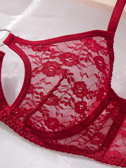 Underklädesset dam med spets och bygel-bh – NG25116, XS–XXL