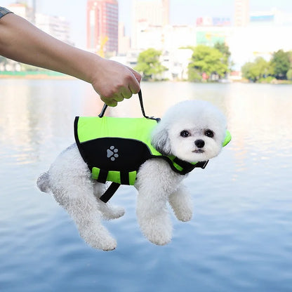 Big Dog Life Jacket with Removable Front Float Hand-Held Pet Life Vests Outdoor Training Swimming Clothes for Medium Large Dogs