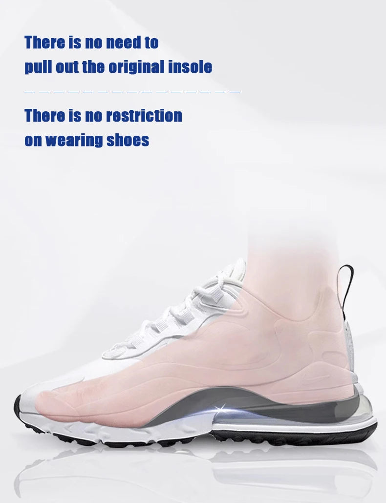 1Pair Flat foot O-shaped leg insoles (for shoes) Corrective arch support Plantar Fasciitis Relief men's and women's insoles