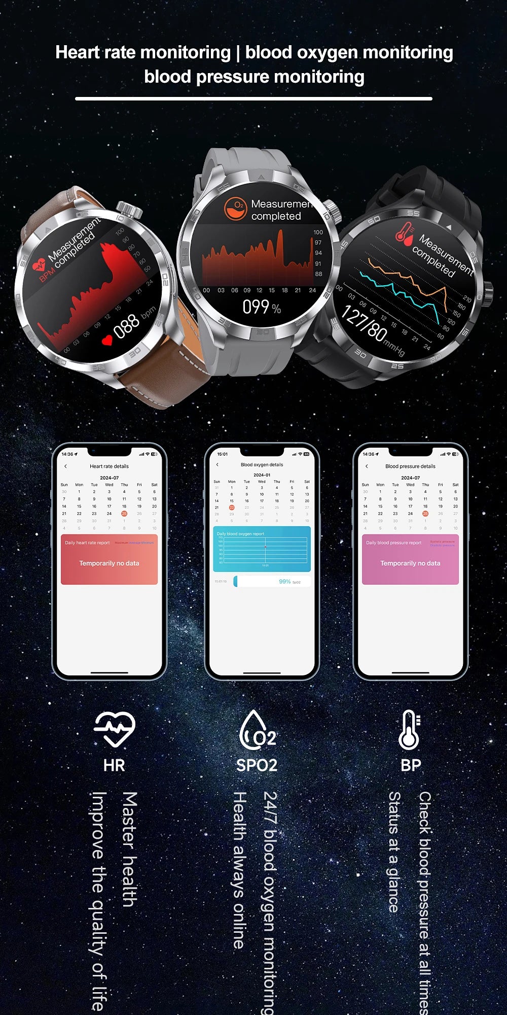 2026 New 1.85 Inch NFC Smart Watch Men Bluetooth Call NFC IP67 Waterproof Heart Rate Monitor Compass Sports Fitness Smartwatch