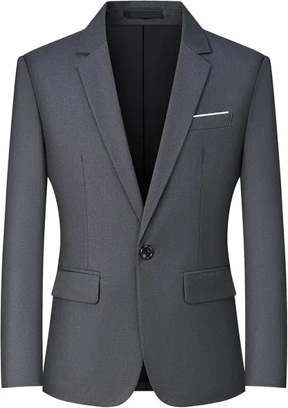 ZHUOLIN Herrkavaj Slim Fit – Sträcktyg Formell Bröllop Kontor Sport Marinblå Grå Svart Vinröd EU S–3XL
