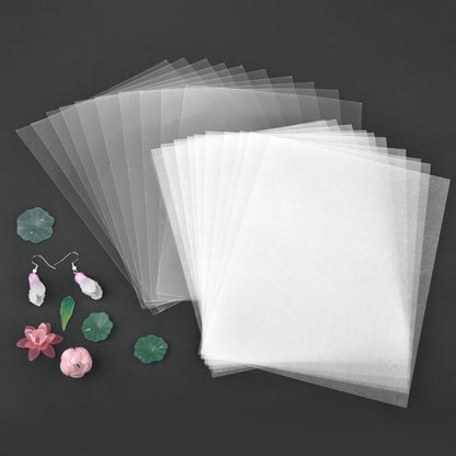 10Pcs Shrink Plastic Sheets DIY Fun Thermal Shrink Film Translucent Shrink Art Film Papers Handmade Supplies Making Party Decor
