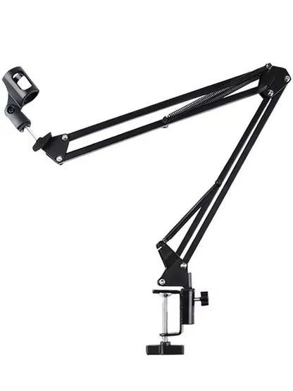 Adjustable Microphone Stand Desktop Boom Holder Professional Flexible Scissor Arm for Podcast/Streaming/Youtube