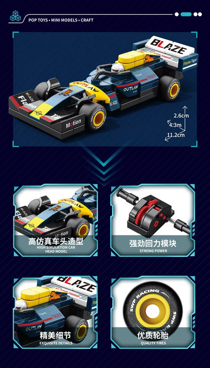 MOC Racerbil Byggklossar – LEGO-kompatibel ABS Rally Supersportbil 12 Modeller CE EN71 Jul Present 14+ år 2026