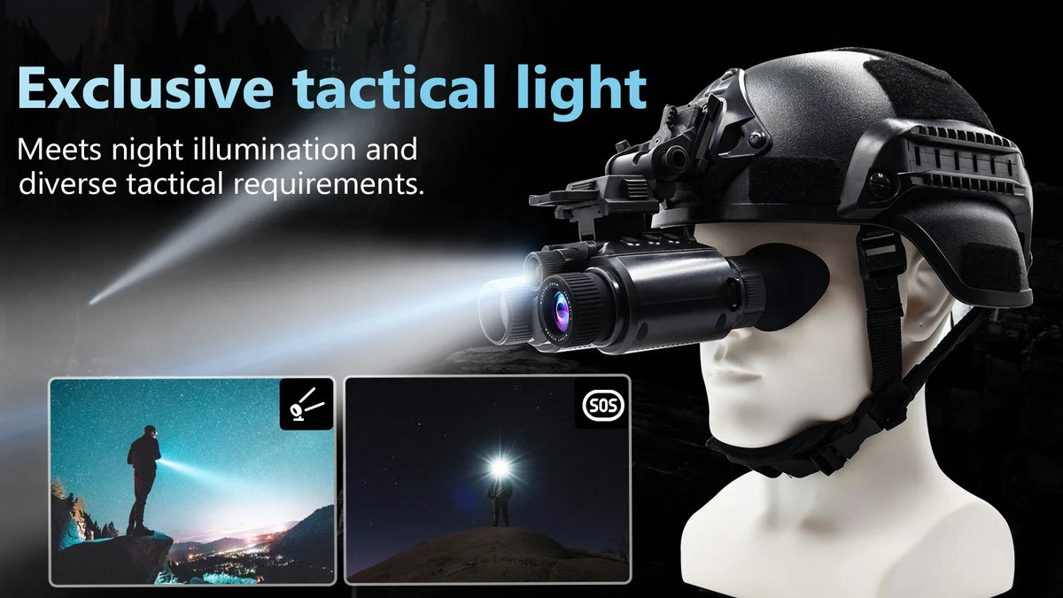 Z9158 600m Night Vision Binoculars with 3500mAh Lithium-Ion Battery Adult Infrared Goggles for Hunting Night Fishing Forest Fire