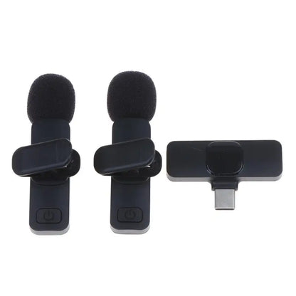 K9 Wireless Mini Lavalier Mic for Effective Audio Video Recording on Smartphones and Laptops
