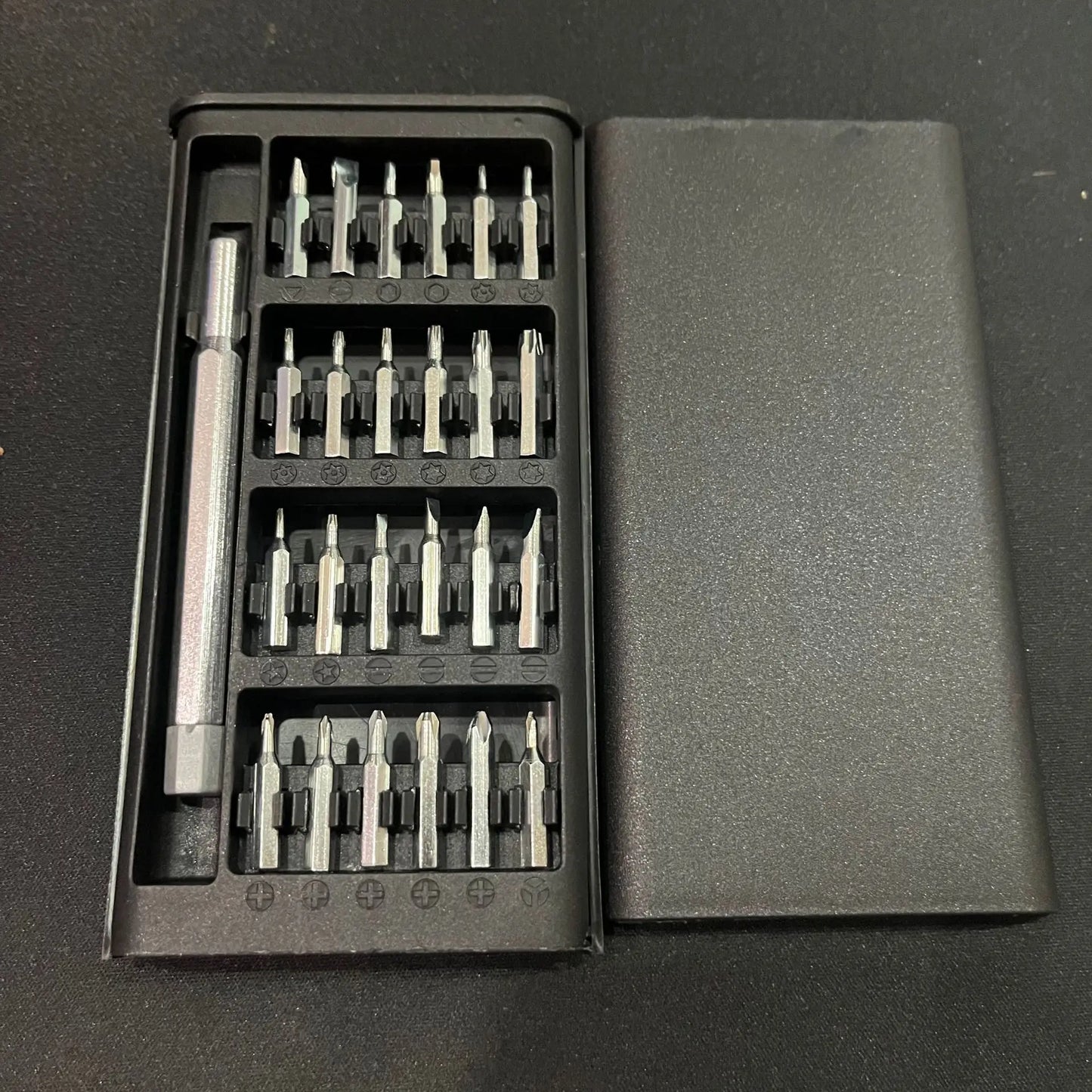 24 in 1 Digital Maintenance Precision Screwdriver Set with Portable Storage Box and Electronic Device Disassembly Tool