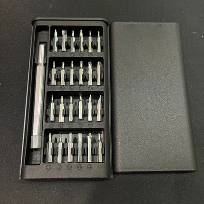 24 in 1 Digital Maintenance Precision Screwdriver Set with Portable Storage Box and Electronic Device Disassembly Tool