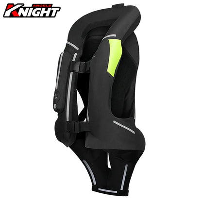 Motorcycle Air-bag Vest Moto Racing Advanced Air Bag System Motocross Protective Riding Airbag Jacket Reflective Safety Vest