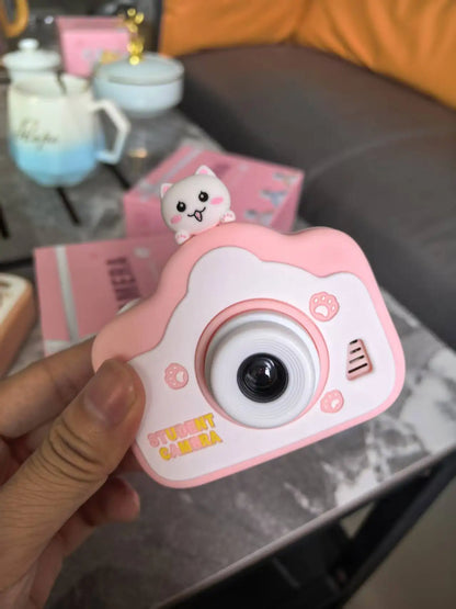 Super Cute Children Camera Kids Educational Toy Children Baby Birthday Digital Camera 1080P Video Camera With Free Gift For Girl