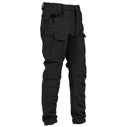 Outdoor Assault Pants with Thickened Fleece for Men Waterproof and Warm Various Colors of Casual Work Pants Hiking Pants