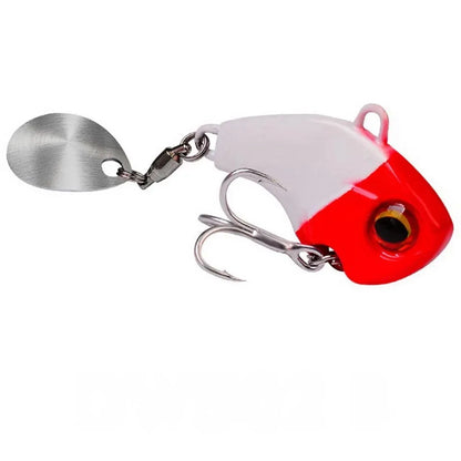 Fishing Lures Wobble Rotating Metal Vib Vibration Bait Winter Fishing 6g 15g 28g Artificial Hard Baits Spinner Spoon Lure