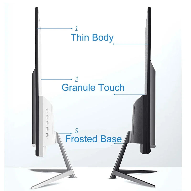 24 Inch Curved 100Hz Monitor Gaming MVA FHD 1080P Computer Display 3000R HDMI/VGA DCR Eye Protect VESA 100*100 2ms Response
