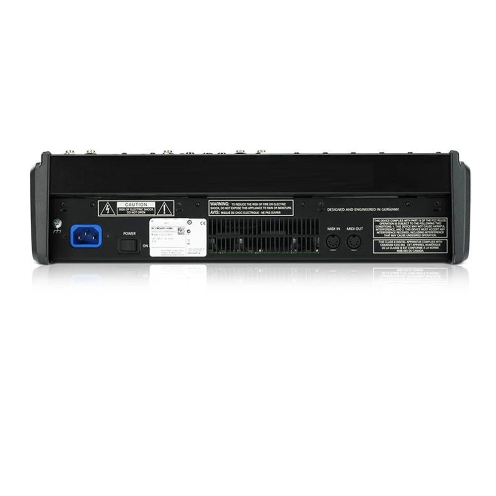 CMS600 ljudmixer med DSP-effekter och 48 V fantommatning