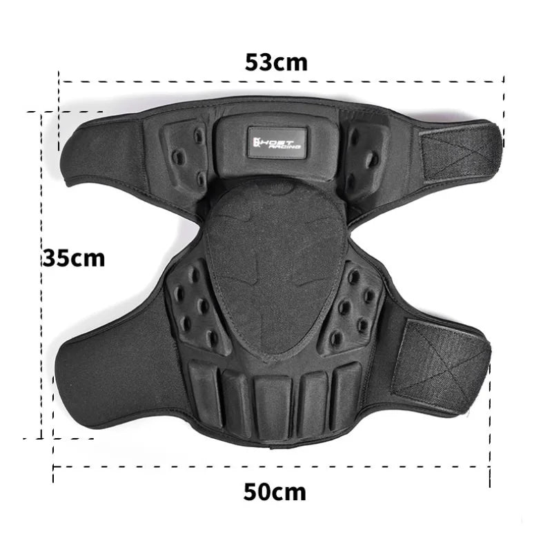 MC-Knäskydd Kevlar med/utan Fleece – Crashproof & Vindskyddade Knäskydd för Motorcykel & Motocross 2026