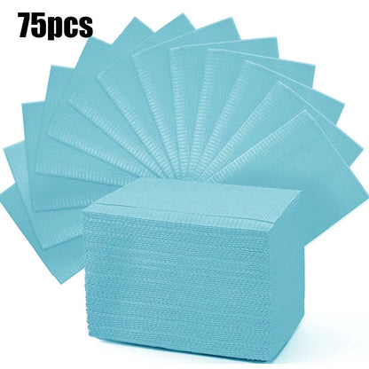250/125/10pcs Tattoo Clean Pad Disposable Colorful Dental Bibs Tattoo Table Covers Cleaning Wipes Napkin Tattoo Accessories