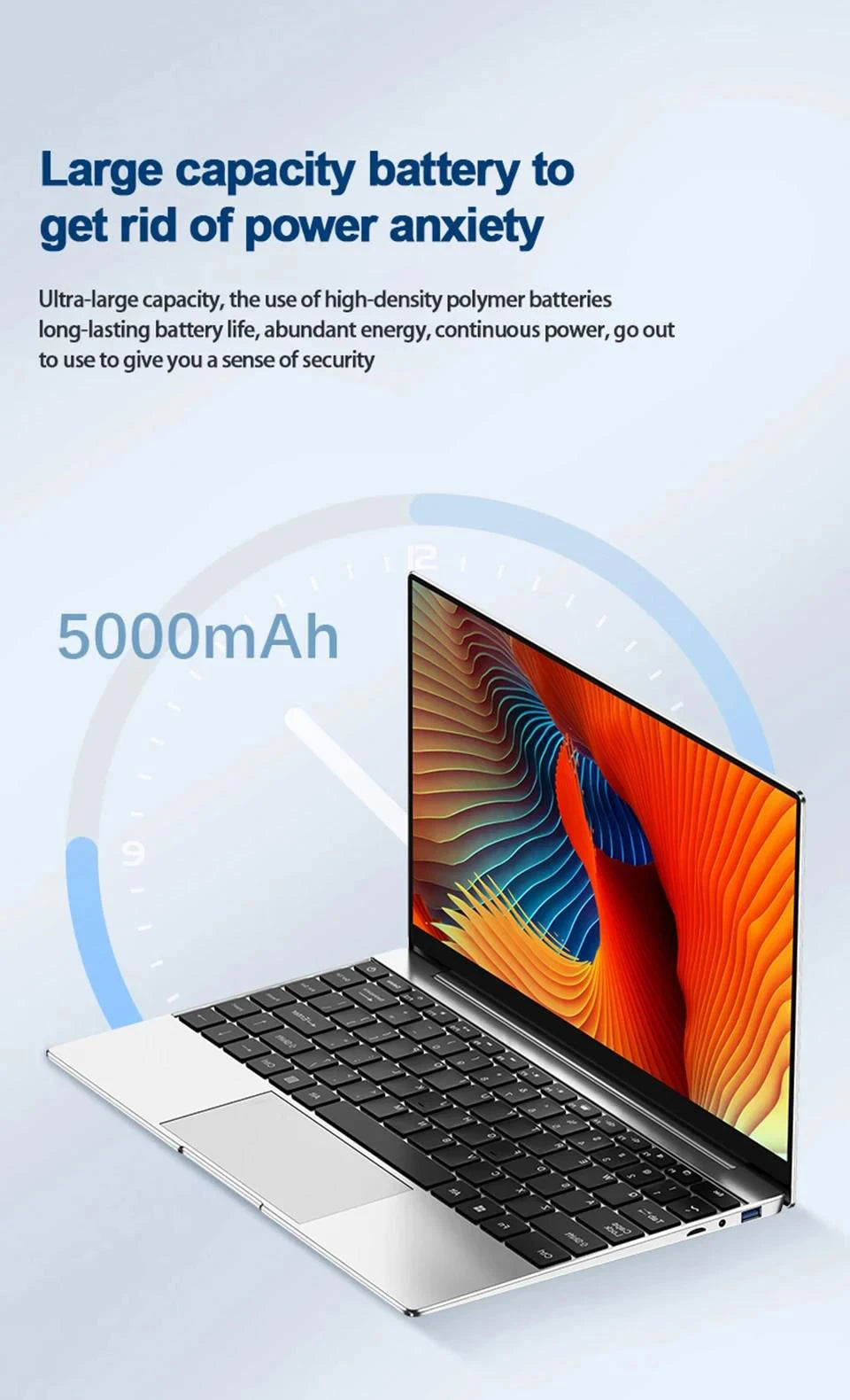 14,1" Laptop Intel Core i9-10980HK / N150 16GB LPDDR4 Upp till 2TB SSD – Win 11 Pro FHD IPS WiFi 6 Bluetooth 5000mAh Kamera CE