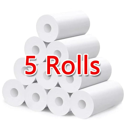 2.8-inch screen instant printing toy camera with 32GB SD card, 3 rolls of printing paper, portable high-definition camera, insta