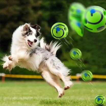 Interaktiv Skrattboll för Hund – IQ-träning & Mental Stimulans