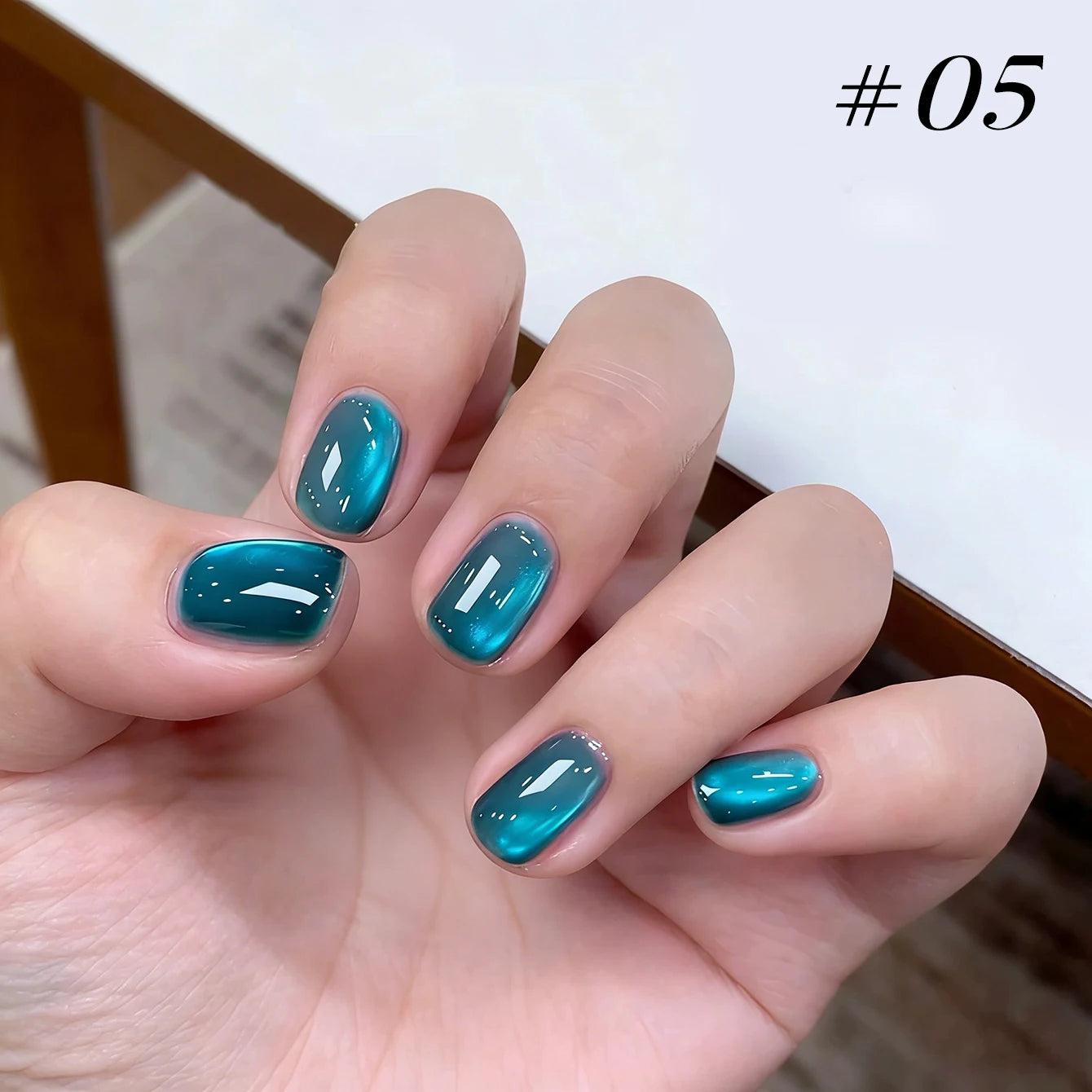 MIANEL Orion Nebula Cat Eye Gel Nail Polish Sparkling Crystal Shimmer Blue Purple Gold 2026 Spring/Summer Unique Special
