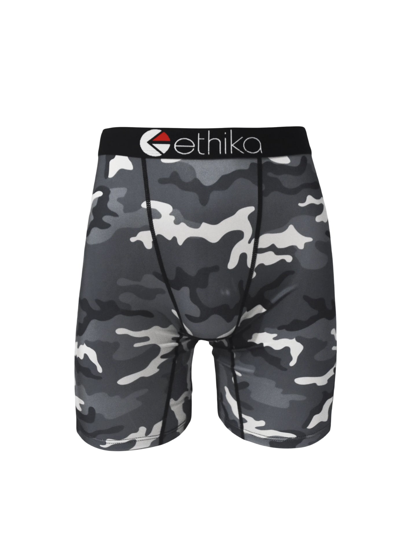 ETHIKA Herrboxers – Andningsbar Mesh-kil, Tryckta Mönster, Plus Size S–3XL