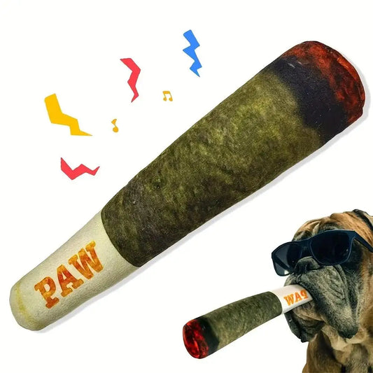 Interaktiv hundleksak med pipljud för valpar