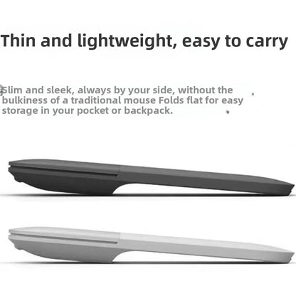 New Bluetooth 4.0 Folding Wireless Mouse Arc Touch Roller Computer Silent Mouse Ergonomic Slim Laser Mini Mice For Windows Ipad